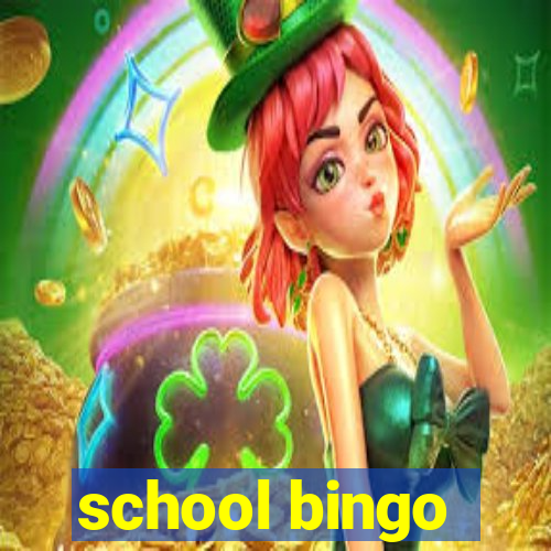 school bingo