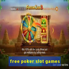 free poker slot games