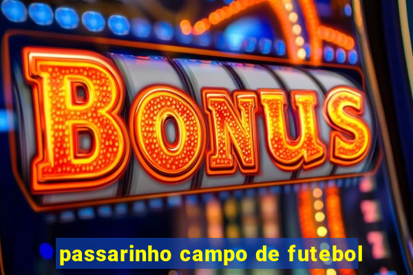 passarinho campo de futebol