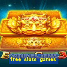 free slots games to play for free