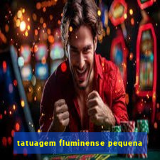 tatuagem fluminense pequena