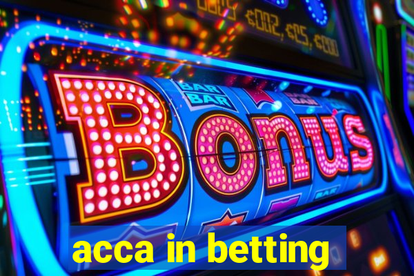 acca in betting