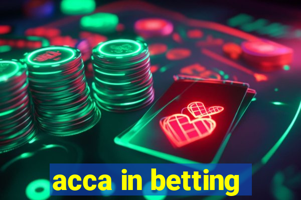 acca in betting