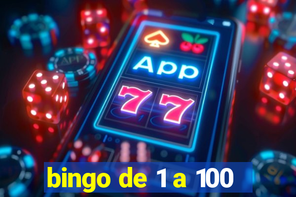 bingo de 1 a 100