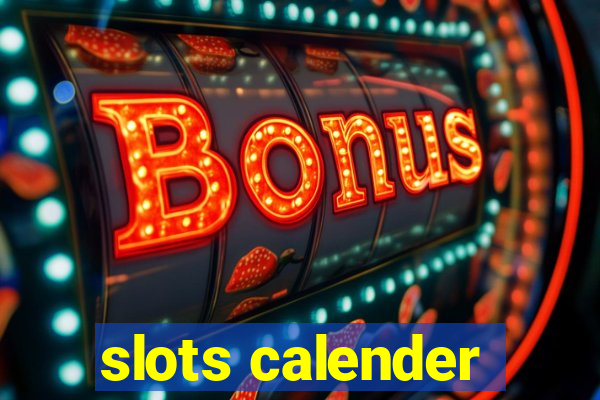 slots calender