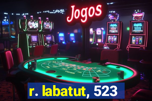 r. labatut, 523