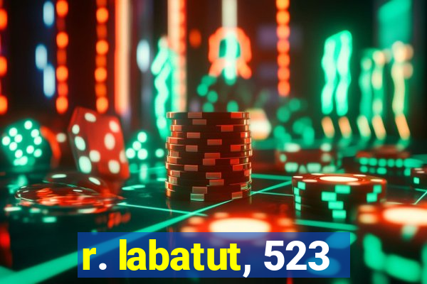 r. labatut, 523