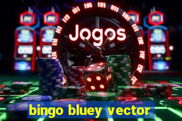 bingo bluey vector