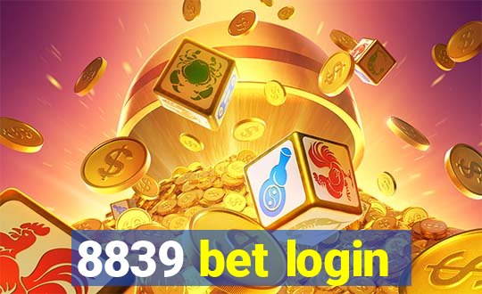 8839 bet login