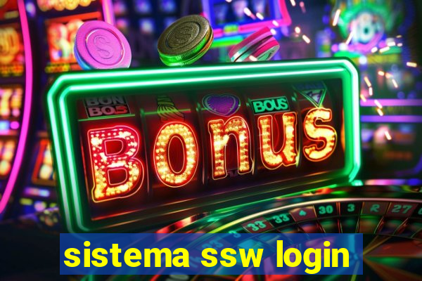 sistema ssw login