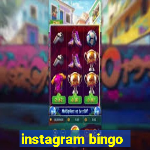 instagram bingo