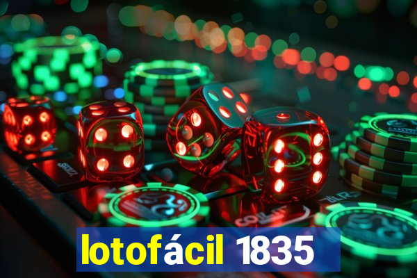 lotofácil 1835