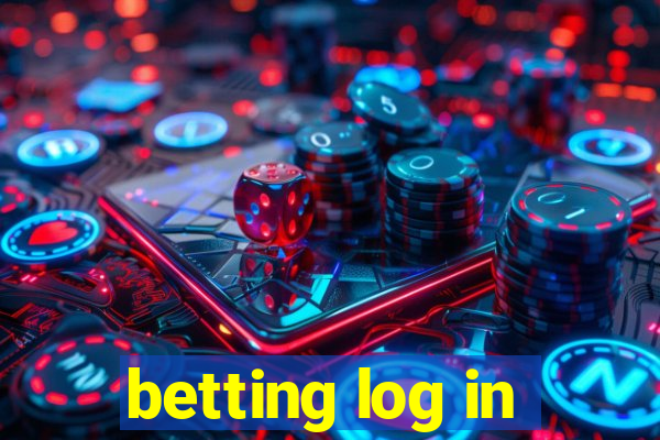 betting log in