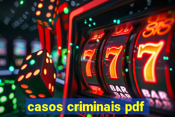 casos criminais pdf