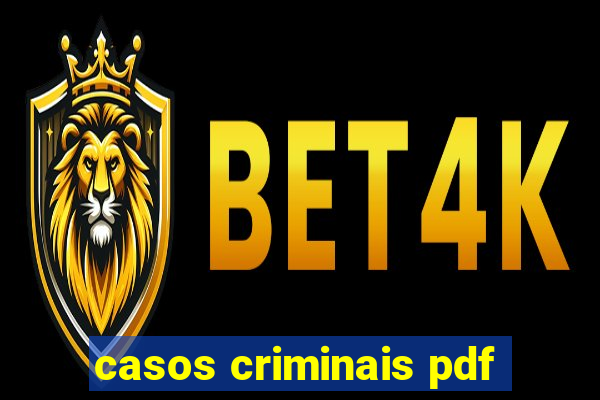 casos criminais pdf