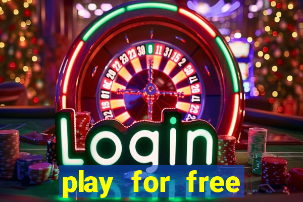 play for free casino games