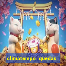 climatempo quedas do iguaçu