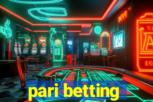 pari betting