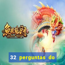 32 perguntas do livro do destino