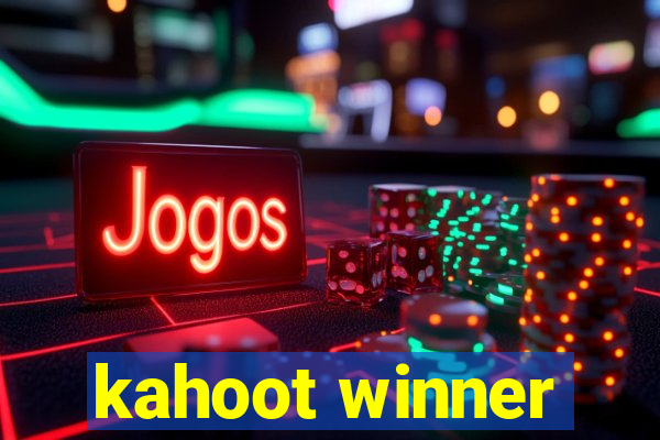 kahoot winner