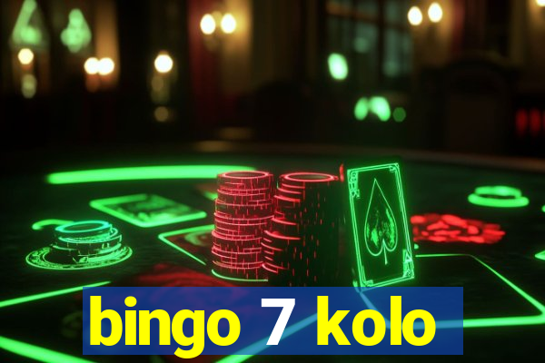 bingo 7 kolo