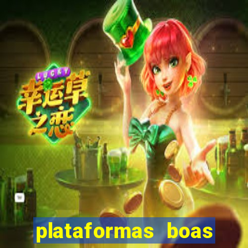 plataformas boas para jogar fortune tiger