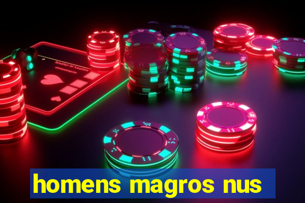 homens magros nus