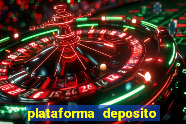 plataforma deposito minimo 1 real