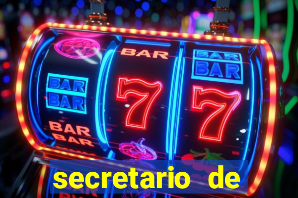 secretario de esporte salario