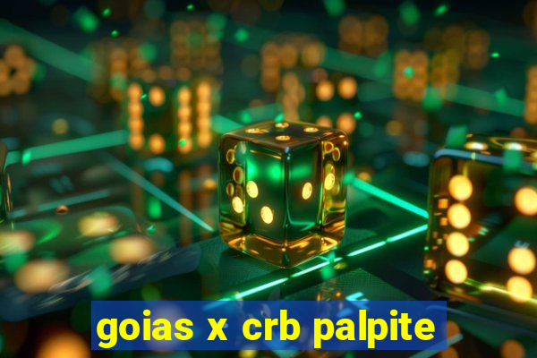 goias x crb palpite