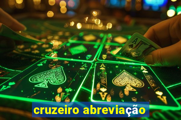 cruzeiro abreviação