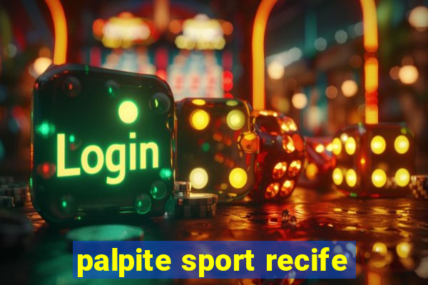 palpite sport recife