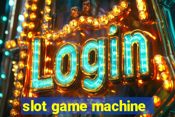 slot game machine