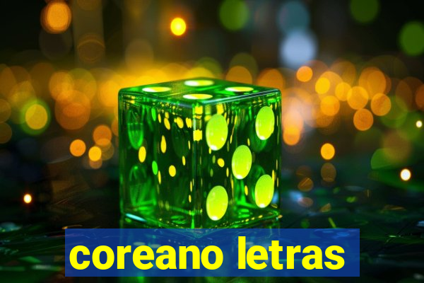 coreano letras