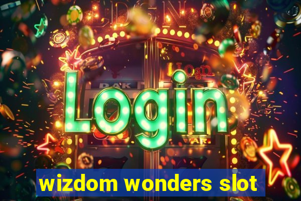 wizdom wonders slot