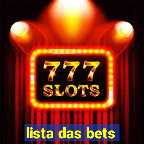 lista das bets