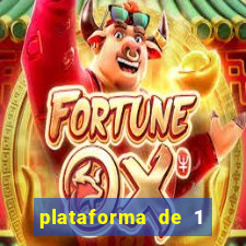 plataforma de 1 real fortune tiger