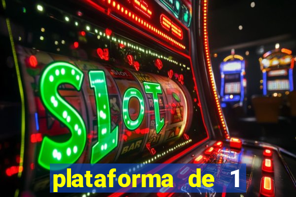 plataforma de 1 real fortune tiger