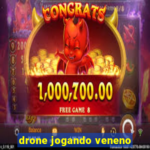 drone jogando veneno