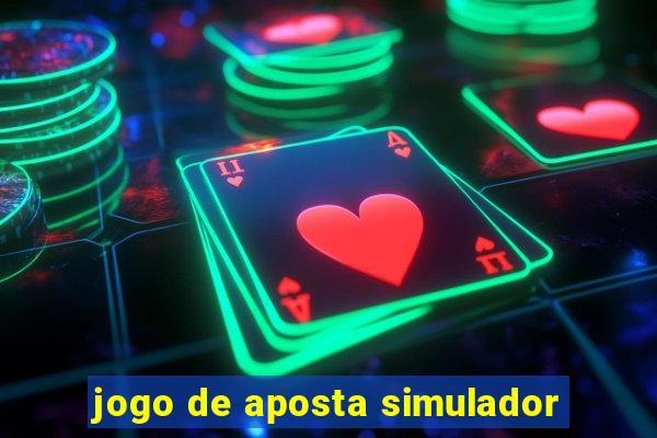 jogo de aposta simulador