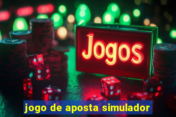 jogo de aposta simulador