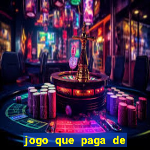 jogo que paga de verdade via pix