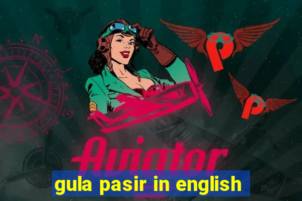 gula pasir in english