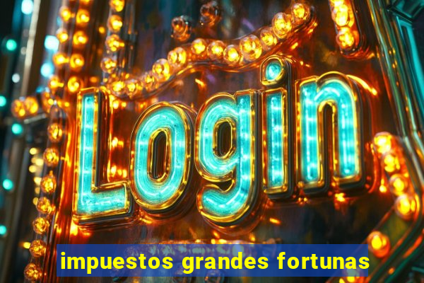 impuestos grandes fortunas