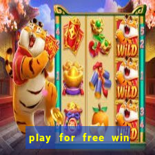 play for free win for real bingo