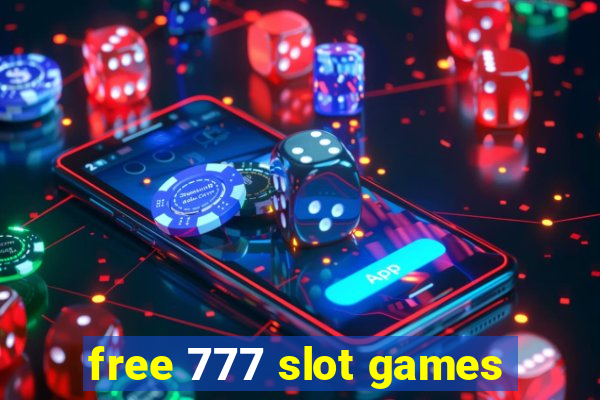 free 777 slot games