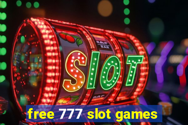 free 777 slot games