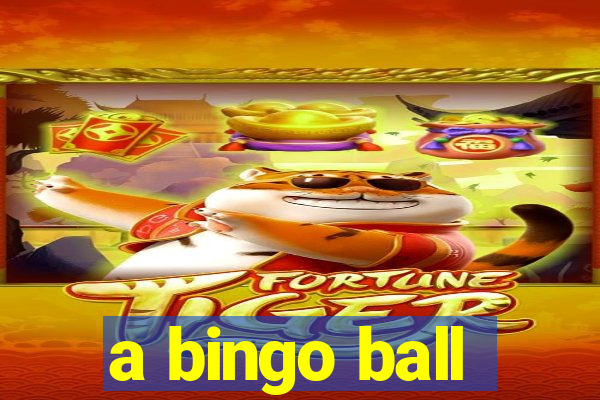 a bingo ball