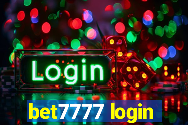 bet7777 login