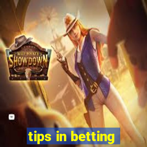 tips in betting